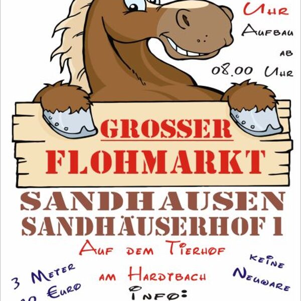 Flohmarkt in Sandhausen, November 2014